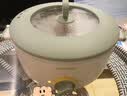 大宇（DAEWOO）电火锅 电煮锅 火锅专用锅 电炒锅 家用多功能锅料理烤肉电热锅多用途锅 4L 团团圆圆丨2-5人适用 实拍图