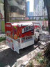天亿美多功能电动四轮小吃车摆摊车流动早餐车夜市烧烤油炸麻辣烫餐车 实拍图