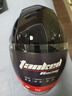 坦克（Tanked Racing）T536摩托车头盔大半盔3C男女四季长防晒电动车安全帽 黑色 XL  实拍图