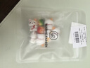 乐蕾迪汽车摆件中控台屏幕迷你车载可爱车内饰品 招财猫+大橘大利 实拍图