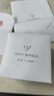 唯一（Winy）情侣银戒指对戒925银求订结婚戒指男女送女朋友礼物生日 实拍图
