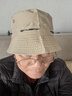 【男士户外】渔夫帽男春夏款户外钓鱼盆帽休闲百搭时尚遮阳帽 平顶遮阳帽：卡其色 头围M（56-58cm） 实拍图