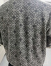 太平鸟男装毛衣满版提花斯文刺绣宽松毛衫秋冬 烟灰3（大阔） XXL  实拍图