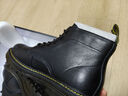 百丽黑曜石勇士厚底休闲加绒靴子户外工装马丁靴A1764DD4 黑绒里 44 实拍图