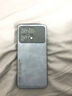 HotFire 适用红米k60至尊版手机壳 小米 Redmi K60至尊版保护套 升级肤感羊巴皮磨砂镜头全包硅胶-珊瑚蓝 实拍图