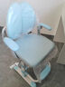 彩虹宝贝 儿童学习椅中小学生家用写字椅可调节手摇升降靠背座椅追背椅 追背椅+脚踏+扶手+头枕-蓝色 学习椅6-18岁儿童书桌椅 实拍图