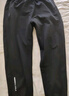 真维斯（Jeanswest）休闲裤男秋冬季男裤休闲长裤户外运动透气弹力直筒长裤 木斯林-8813黑色束脚 XL -（建议110斤-130斤） 实拍图