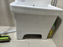 京浴 加高脚拖把池一体盆家用陶瓷洗拖布池墩布池小号阳台拖把池 加高单盆：48x34x49cm 实拍图