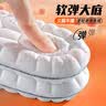 南极人保暖鞋垫男加厚加绒棉女冬季运动减震软弹踩屎感篮球跑步43-44 实拍图
