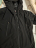 黑冰男士连帽棉服秋冬防风保暖轻量夹克Primaloft户外运动棉服 F8001 黑色 2XL 实拍图