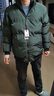 花花公子（PLAYBOY）立领棉衣男士装秋冬季外套潮流棉服潮牌袄子保暖青年上衣服 军绿色 2XL 实拍图