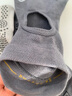 蕉内（Bananain）501DP女士五指袜子地板分趾短中筒防滑瑜伽普拉提10A抗菌防臭夏季 【露趾短筒】段染燕麦白 均码 34-36 实拍图