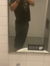 苏普林SUPEUMPLRY纯棉运动七分裤男士宽松短裤加肥大码肥佬7分工装中裤 深灰色此款偏大  建议拍小一码 4XL体重170-185斤左右穿 实拍图