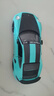 赟娅1:24保时捷911Turbo S仿真合金车模跑车玩具回力收藏汽车模男生礼 911Turbo S 蒂芙尼蓝特别版1:24 实拍图