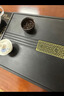 合成乌金石茶盘全自动上水一体石茶盘办公室家用干泡台茶台茶海 长80*37CM +玻璃茶炉【分体式】 实拍图