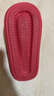 果洛菲踩屎感eva结婚凉拖鞋男女夏季红色喜庆本命年高端陪嫁 红色 36-37 实拍图