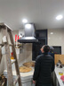 威力高端商用抽油烟机变频大吸力升级油电分离农村柴火灶土灶饭店厨房 双电机环保油烟机可吊装可挂壁 【9档变频电机+油电分离】纳米黑1.8米单机头 实拍图