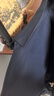 红豆（Hodo）夹克男翻领舒适纯色短款行政夹克干部风厅局风外套男 B5藏青 190  实拍图