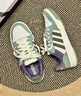adidas ENTRAP美式校园风运动少年感复古篮球风板鞋男女阿迪达斯 汉玉白/岩层橄榄绿/银灰绿   37 实拍图