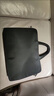 COWLEY KELLER手提包男士公文包大容量商务电脑包通勤出差拉杆箱带律师包斜挎包 CK典雅黑-无拉杆箱带 40*8.5*29cm 15.6英寸 实拍图