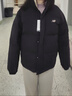 NEW BALANCE 短款鸭绒羽绒服女款简约百搭舒适保暖外套AWJ43350 BK M  实拍图