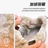 乐途运动鞋男冬季加绒棉鞋户外防滑保暖高帮靴子男 8720 浅烟灰色 43 实拍图