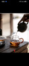 班意 公道杯 公杯分茶器 分茶匀杯茶海200ML纯手工高硼硅耐热玻璃 小龙胆（280ML）翠绿柄SS款加厚 实拍图