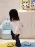 幼歌（YOUGE）【juju的花园】婴幼儿小兔印花花边娃娃领波点活力衬衫 米色波点 衬衫 90 cm 实拍图