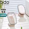 bdo香皂盒肥皂盒浴室免打孔沥水置物卫生间透明台式壁挂两用皂盒 实拍图
