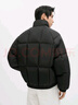GXG男装保暖短款羽绒服黑色冬2024年新品 黑色 175/L 实拍图