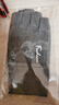 瑞莱奥手套女冬季保暖半指户外骑行防寒办公打字写字漏手指骑车防冻手套 灰色-半指 实拍图