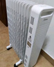 美的（Midea）取暖器 电热油汀 电暖器 电暖气片 暖风机家用 节能省电旋钮操控2200W功率加湿烘衣客厅暖脚烤火炉 HYX22N 实拍图