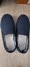 老美华冬季男款棉鞋老北京布鞋加棉加厚保暖中老年人鞋靴 蓝色 40 实拍图