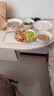 彩致（CAIZHI）长方形托盘茶盘家用果盘早餐盘收纳盘零食盘大号小熊米色CZ6949 实拍图