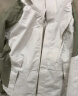 猫人（MiiOW）春秋短外套女男chic新款防风薄款夹克潮牌户外单层登山服 LSM1818D绿白-女(单外套) M 实拍图