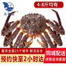【活鲜】乐食港 俄罗斯鲜活帝王蟹 大螃蟹 帝皇蟹阿拉斯加 5.2-5.5斤/整只（鲜活发货） 实拍图