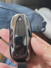 迪加伦 特斯拉钥匙套 model s x Y 3 汽车钥匙包 钥匙壳 车用钥匙扣 铝合金属男女 太空灰+时尚真皮编织绳 实拍图