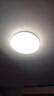 飞利浦（PHILIPS）LED全光谱吸顶灯阳台卧室厨房走廊卫生间灯具防水防尘防虫三防灯 17W 8㎡内适用 【防尘防虫】暖白光32CM 实拍图