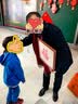 一海堂 文化 相框镜片纸 国画扇面工笔画书法纸镜片圆形镜片纸的配套 仿木画框33*33cm 实拍图