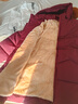 弥美乐奶奶装冬季羽绒棉服外套2024新款老年人衣服60-80岁妈妈装棉衣女 酒红色色棉袄（棉服厚度上再加绒） 2XL 适合100-115斤 实拍图