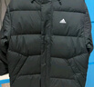 adidas 拒水防泼防风保暖鸭绒羽绒服面包服男女同款阿迪达斯官方   汉玉白   XXS 实拍图
