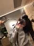 LEMANISM加绒卫衣男明星同款腊肠狗春秋长袖T恤连帽宽松情侣外套女 浅灰色 XL 实拍图
