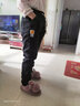 写璇春秋季男士牛仔裤宽松弹力大码运动九分裤休闲哈伦裤工装裤束脚裤 【2条装】903灰色+903黑色【加绒 2XL 建议【135-150斤 实拍图