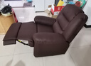 秉绪头等太空沙发单人沙发舱电动功能躺按摩懒人沙发可睡觉电竞沙发椅 咖啡猫抓皮 手动坐躺+转摇 实拍图