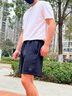 匹克跑步速干运动套装男秋季衣健身服透气排汗羽毛球服短袖短裤两件套 大白【升级A款-带拉链】 M/170 实拍图