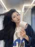 HMEI海美D1高速中空无叶电吹风机 吹风机家用静音负离子大功率不伤发 护养美发速干吹风机静音 节日送 【樱粉】恒温护发 静音低噪 实拍图