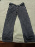 吉普（JEEP）牛仔裤男秋冬季直筒宽松休闲裤子男士商务百搭男裤 黑灰 34 实拍图