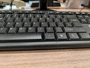 宏碁（acer）键盘 轻音设计 机械手感薄膜有线游戏背光发光台式电脑笔记本办公键盘鼠标 OAK960键盘+鼠标（商务黑）无光 实拍图