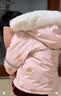 戴维贝拉女童棉服三防冬装儿童加厚保暖外套宝宝防水棉衣 实拍图