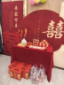红发夹订婚布置全套 摆件装饰订婚高级kt板背景墙布置套装气球喜字装饰 【次日达】桃之夭夭经典八件套 实拍图